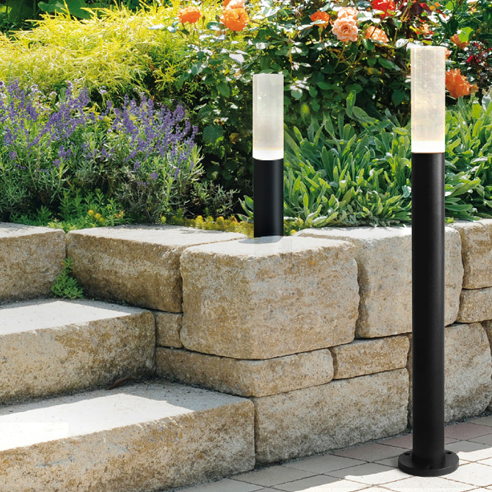 Ray Metal Cylindrical Outdoor Path Light