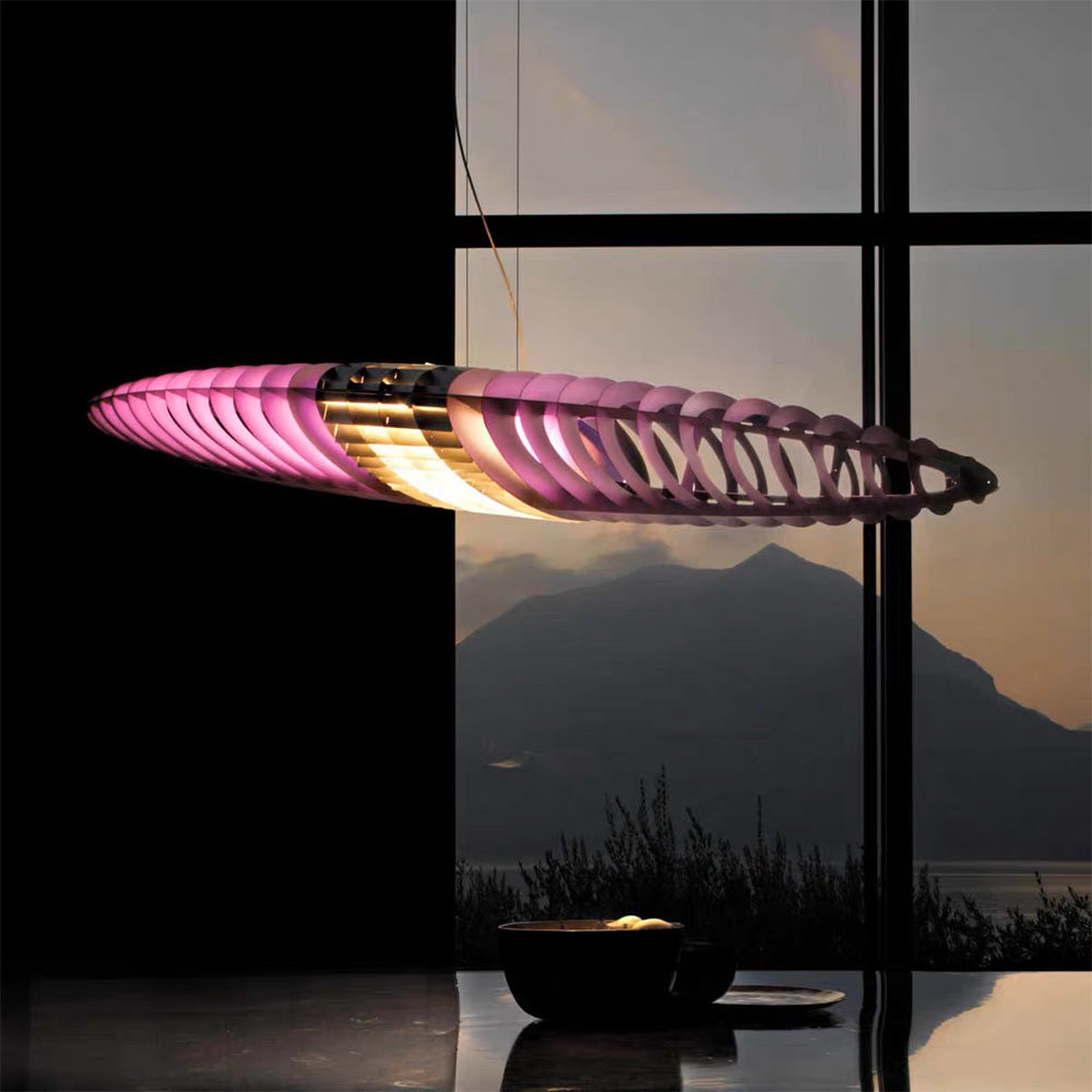 Arisha Modern Stainless Steel Pendant Light, 4 Color