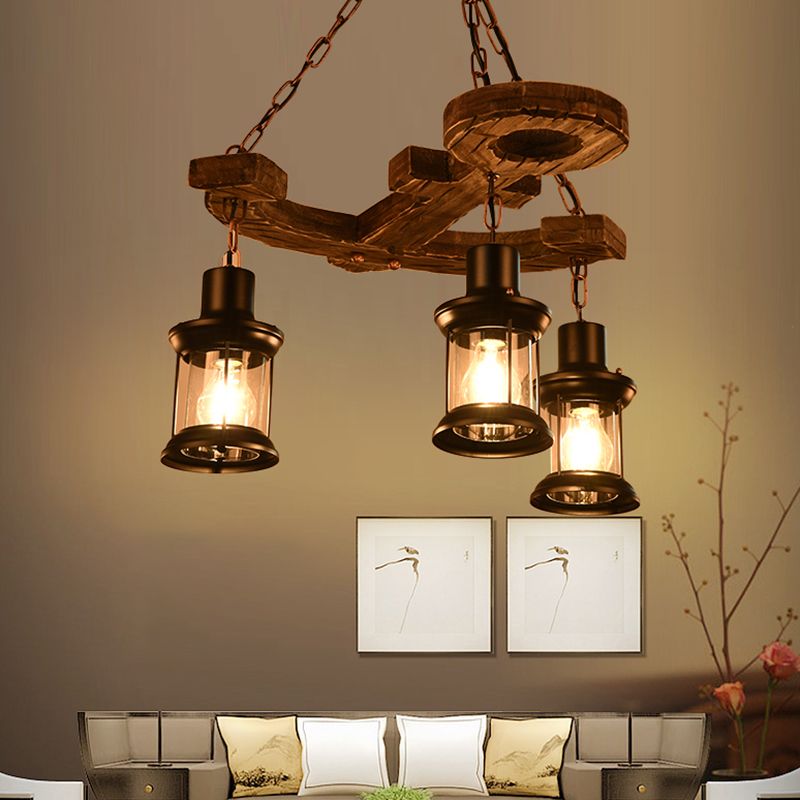 Epoch Retro Chandelier, 3 Style, 21.5"/39.5" - Letslighting