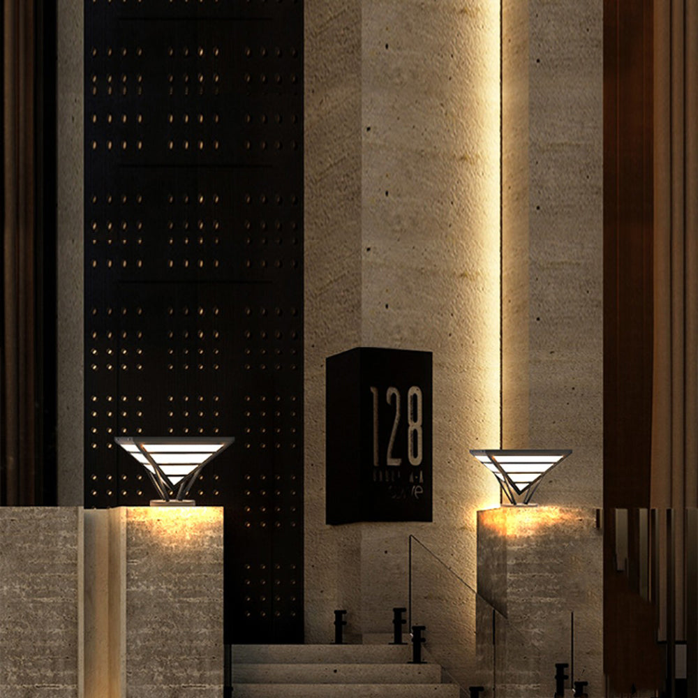Ray Modern Diamond Metal Outdoor Table Lamps, Warm Light - Letslighting