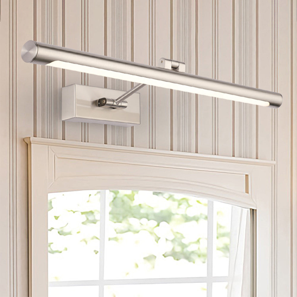 Arisha Modern Linear Metal Acrylic Wall Lamp Champagne
