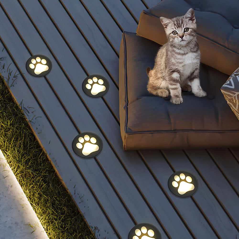Arisha Modern Cat Paw /Acrylic Outdoor In Ground Light - Letslighting