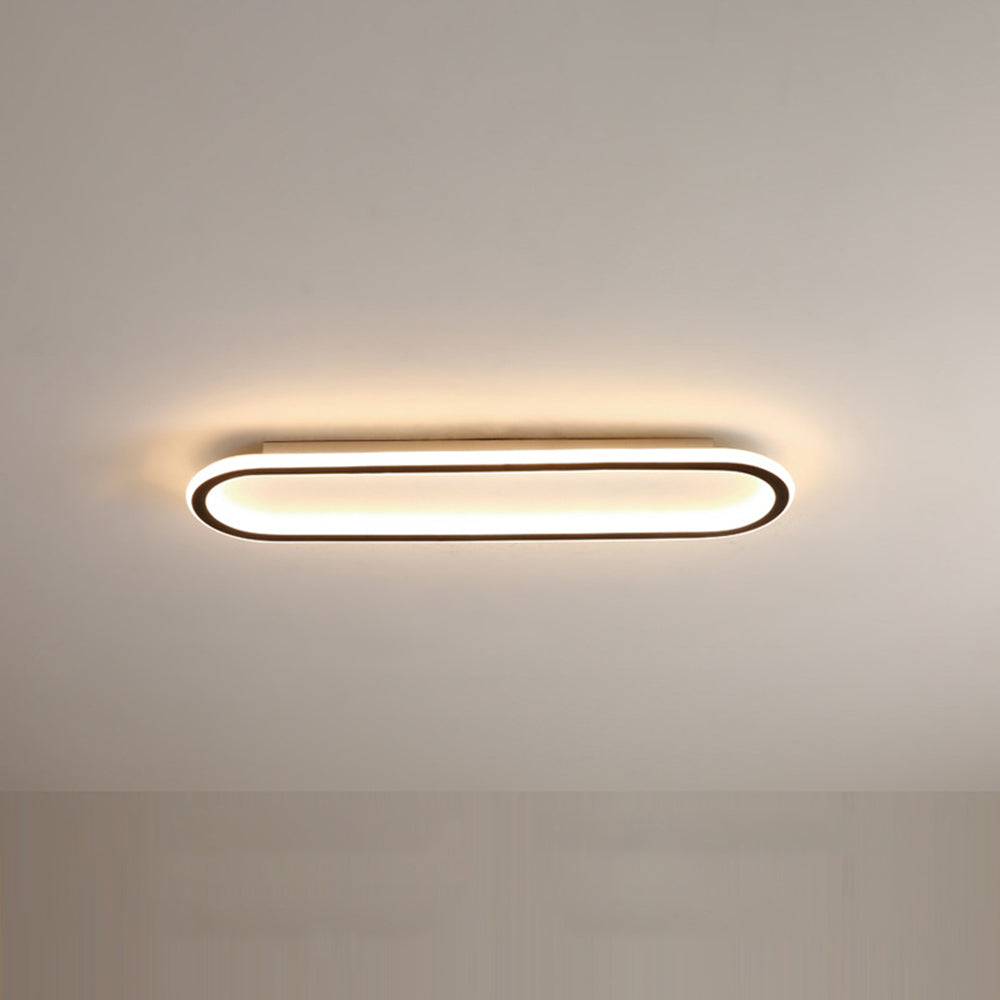 Arisha Minimalist Rectangular Flush Mount Ceiling Light - Letslighting