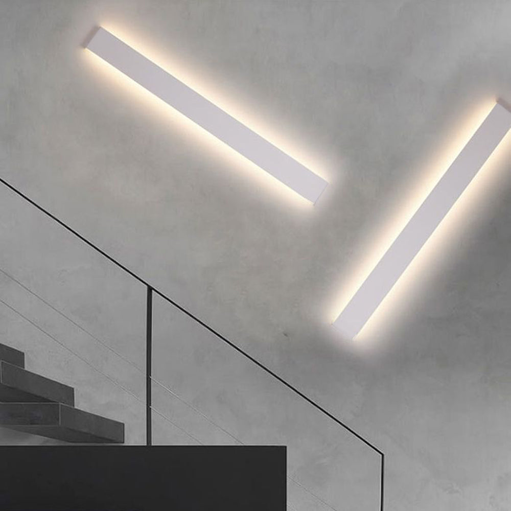 Arisha Minimalist Rectangular Wall Lamp Bathroom