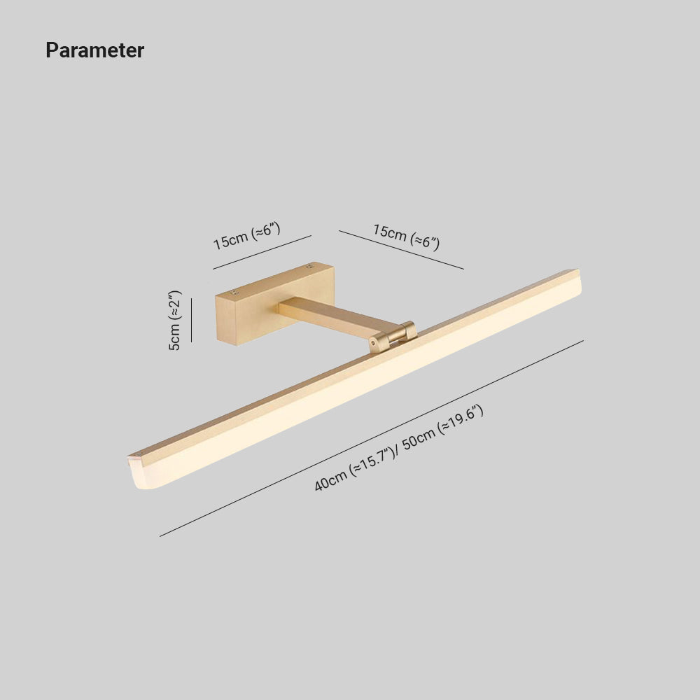 Arisha Modern Simple Long Linear Acrylic Wall Lamp - Letslighting