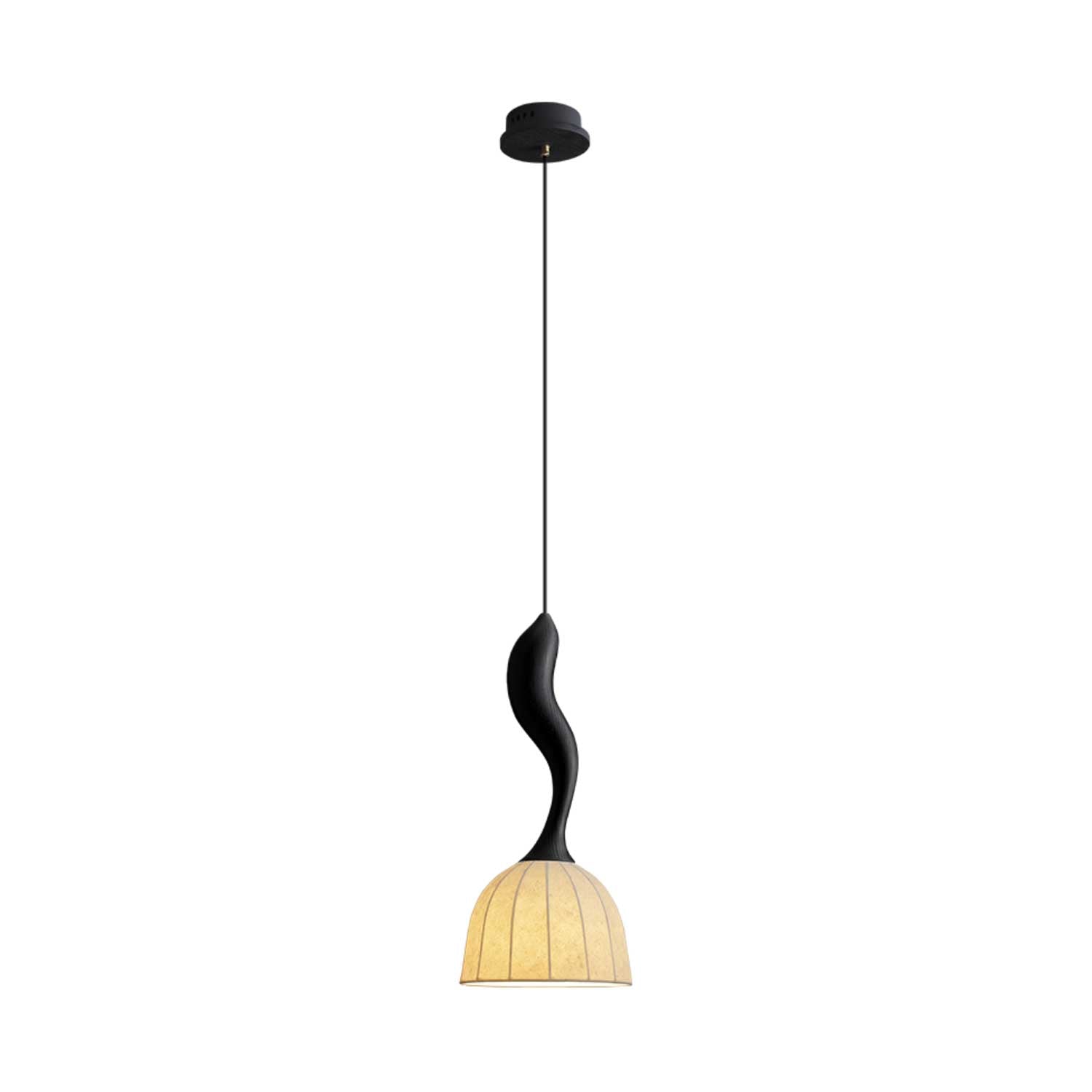 Colire Creativity Twisted Wood Pendant Light - Letslighting