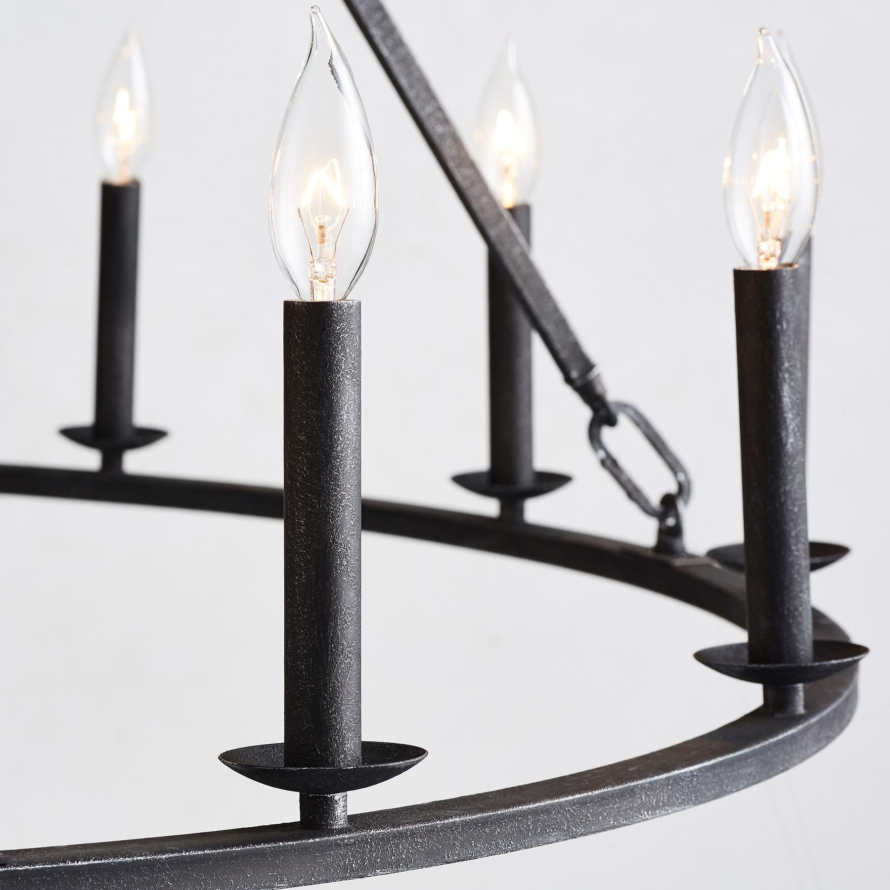 Lodge Chandelier Metal