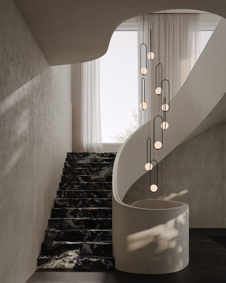 Lylorarae Modern Minimalist Combination Glass Chandelier - Letslighting