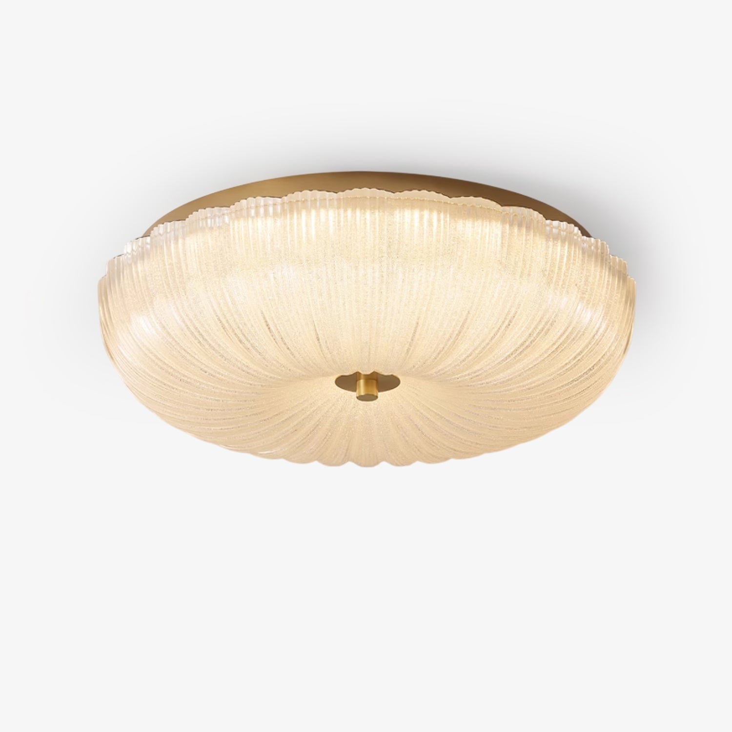 Kristy  Ripple Glass  Ceiling Light