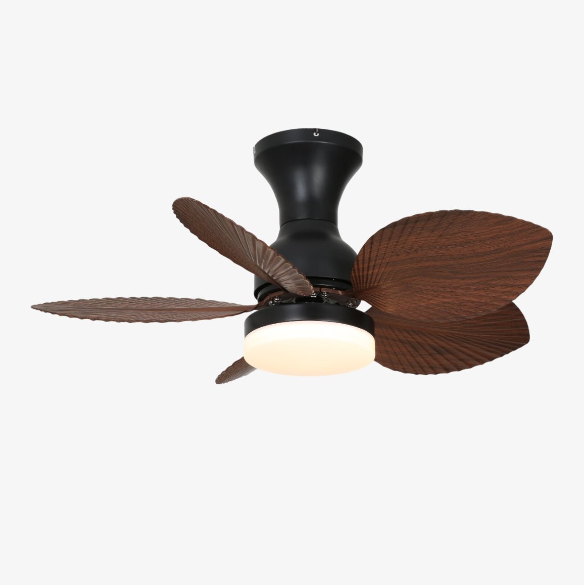 Florence Vintage Wood Ceiling Fan Light - Letslighting
