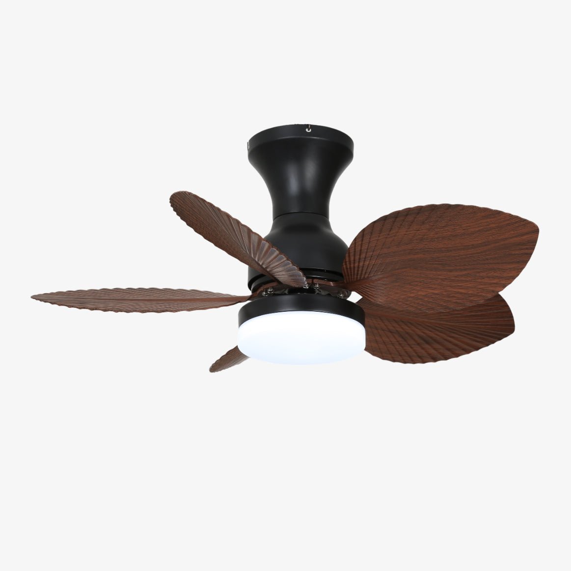 Florence Vintage Wood Ceiling Fan Light - Letslighting