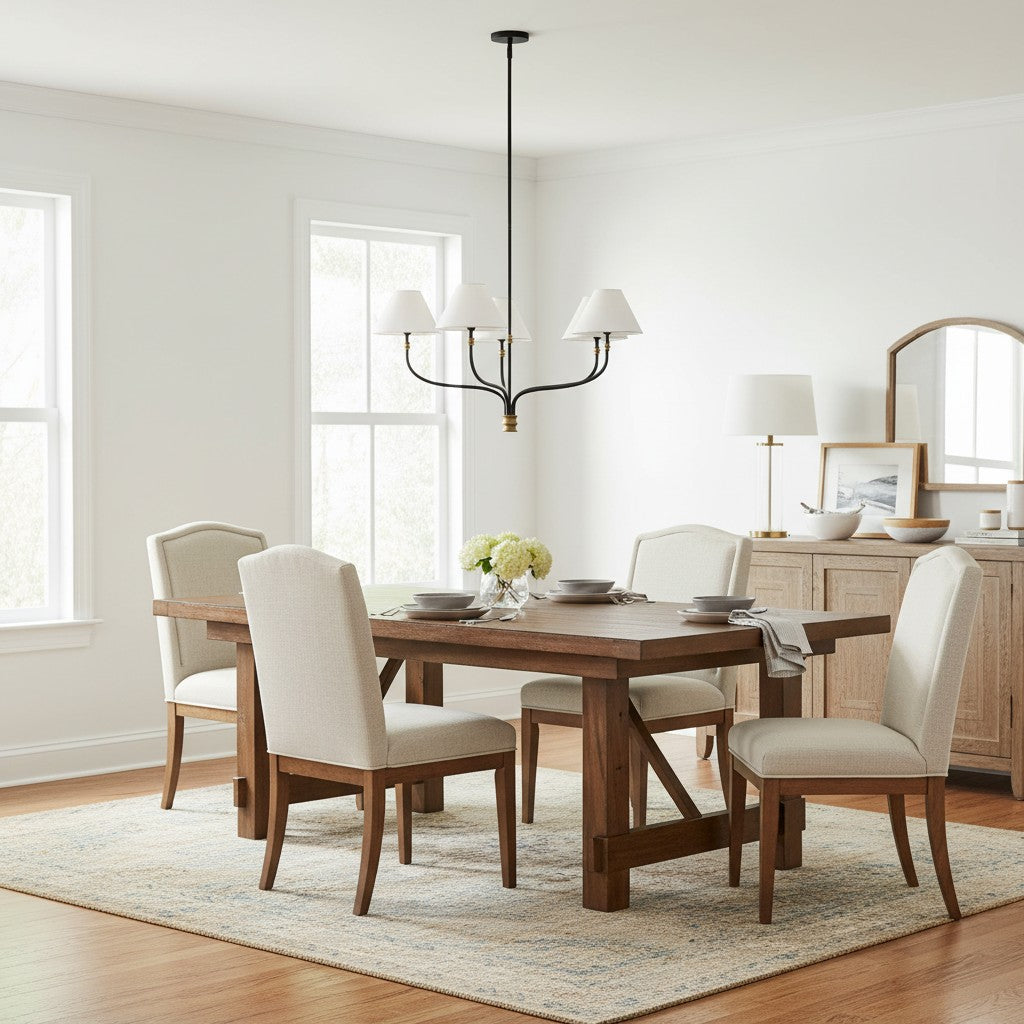 Verge Multi-light Fabric Chandelier