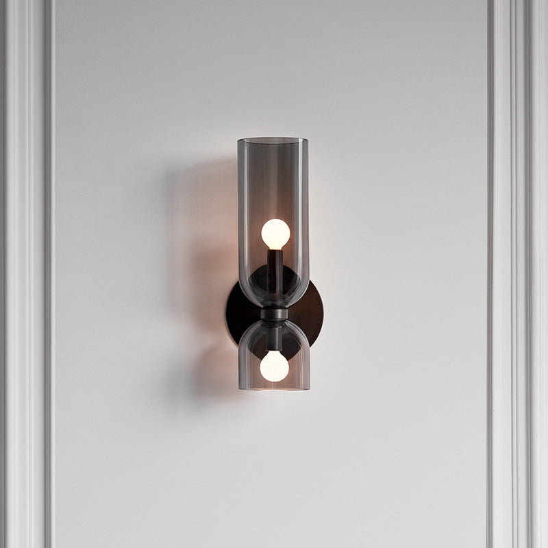 Valentina Modern Bedroom Glass Wall Lamp Sconce