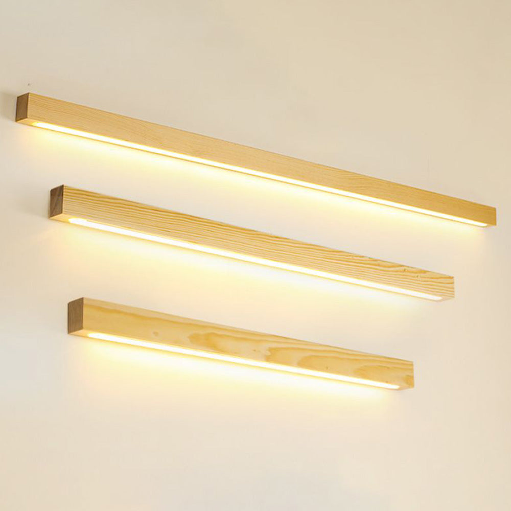 Muto Wall Lamp  Linear Wood
