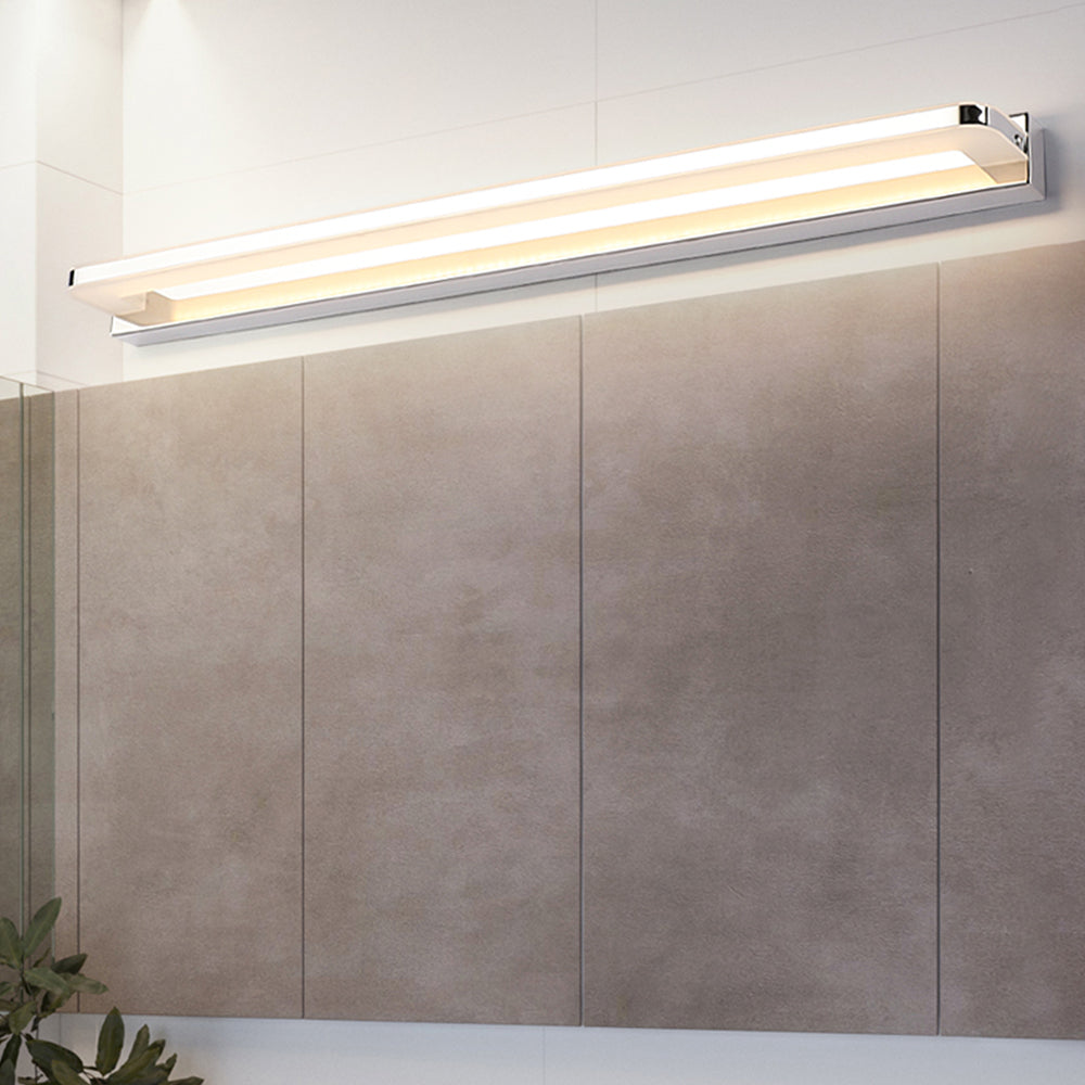 Arisha Nordic Linear Mirror Front Wall Lamp - Letslighting