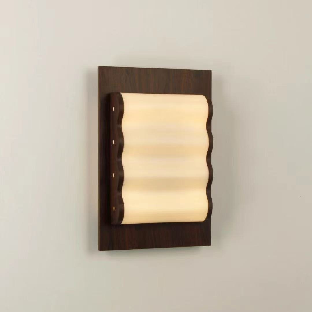 Wave Contemporary Fabric Wall lamp - Letslighting