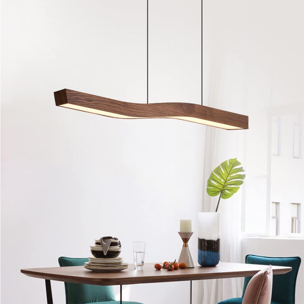 Muto Nordic Pendant Light Wood Living Room/Bedroom/Dining Room - Letslighting