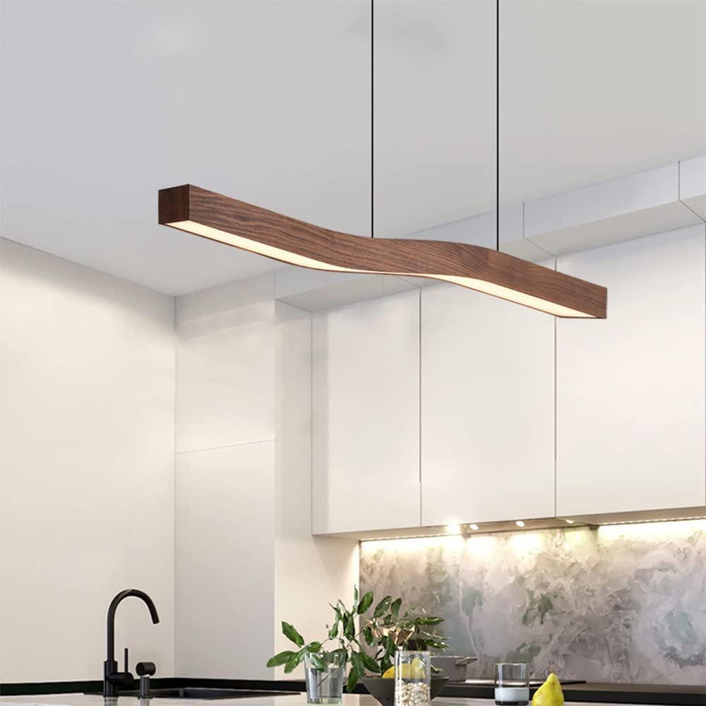 Muto Nordic Pendant Light Wood Living Room/Bedroom/Dining Room - Letslighting