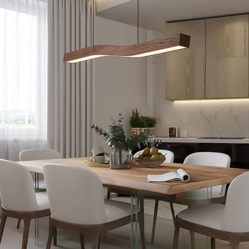 Muto Nordic Pendant Light Wood Living Room/Bedroom/Dining Room - Letslighting