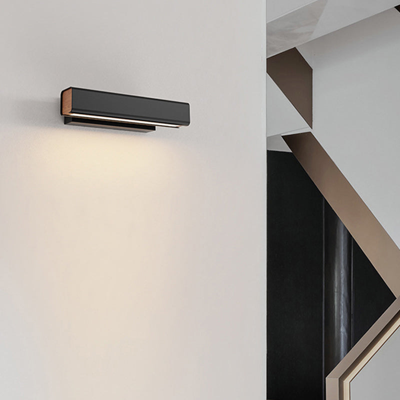 Arisha Modern Rectangles Metal Rotatable Wall Lamp