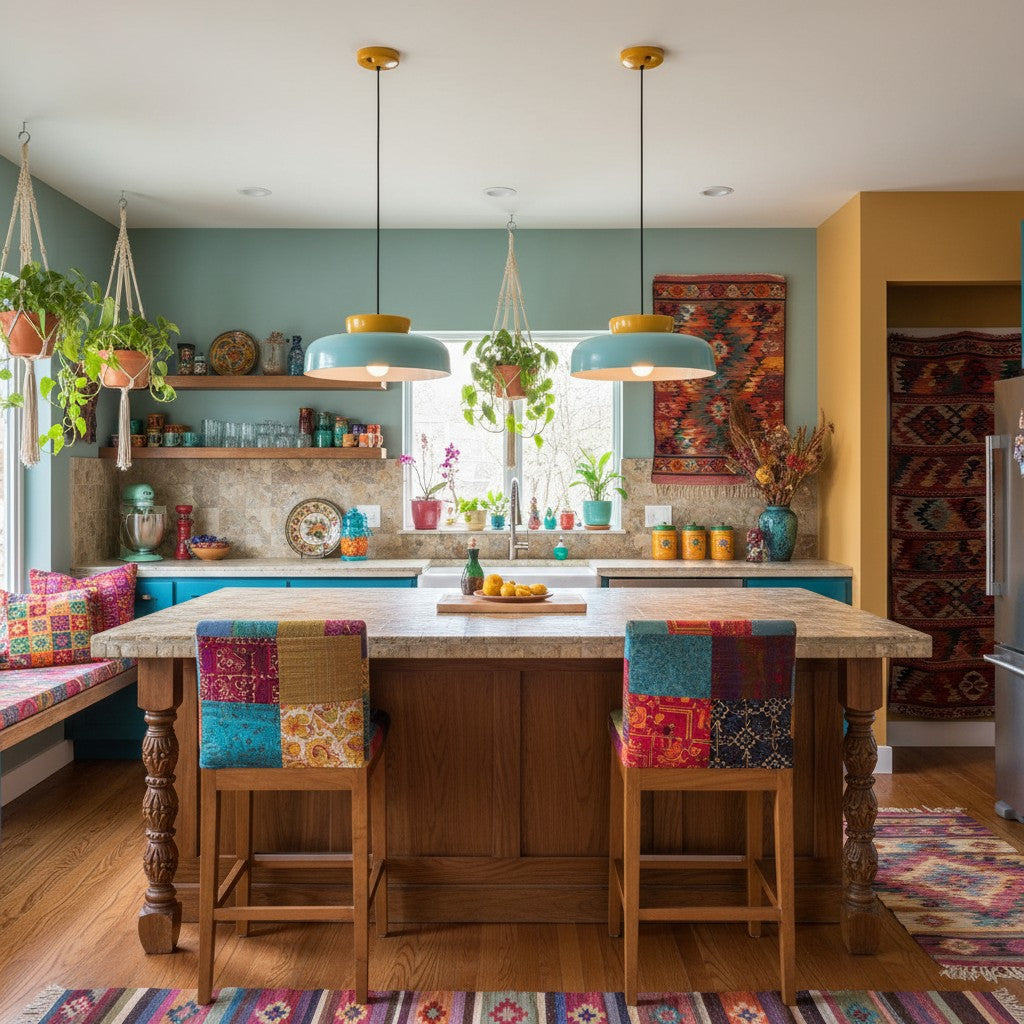Hues Ceramic Bowl  Pendant Light