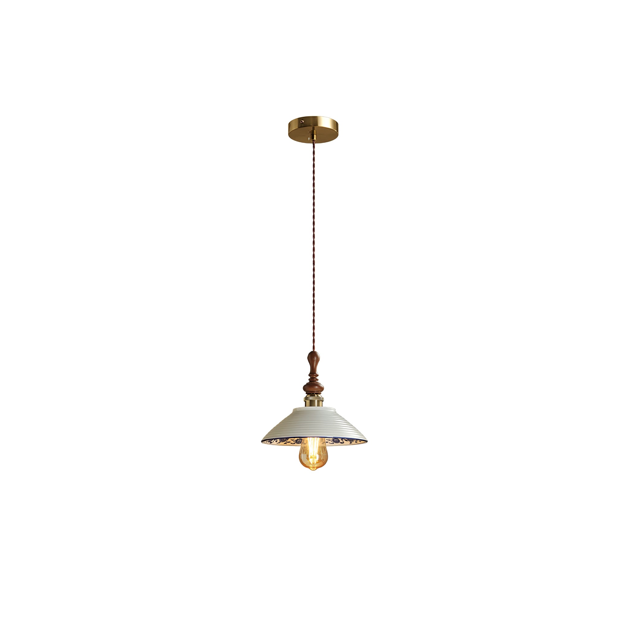 Ciraeor Delft Ceramic Pendant Light - Letslighting