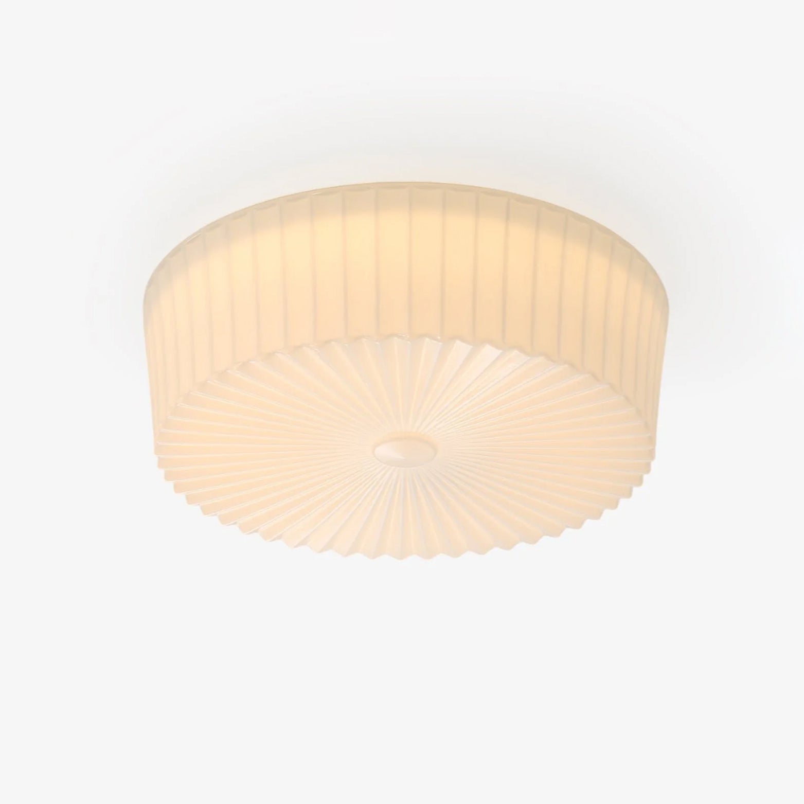 Lustra Ceiling Light Drum Glass Radiant - Letslighting