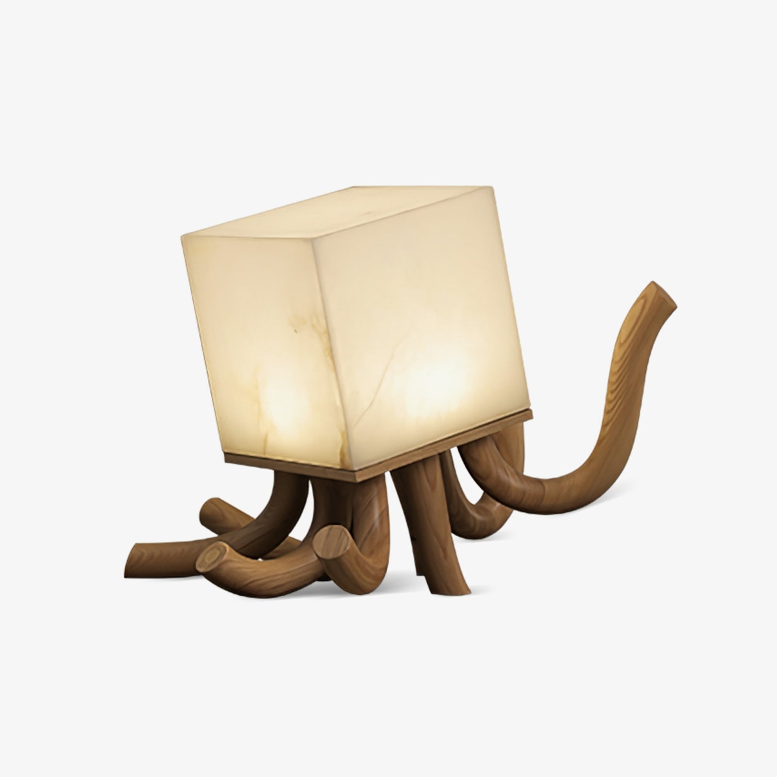 Ivvinos Tentacle Alabaster Table Lamp - Letslighting