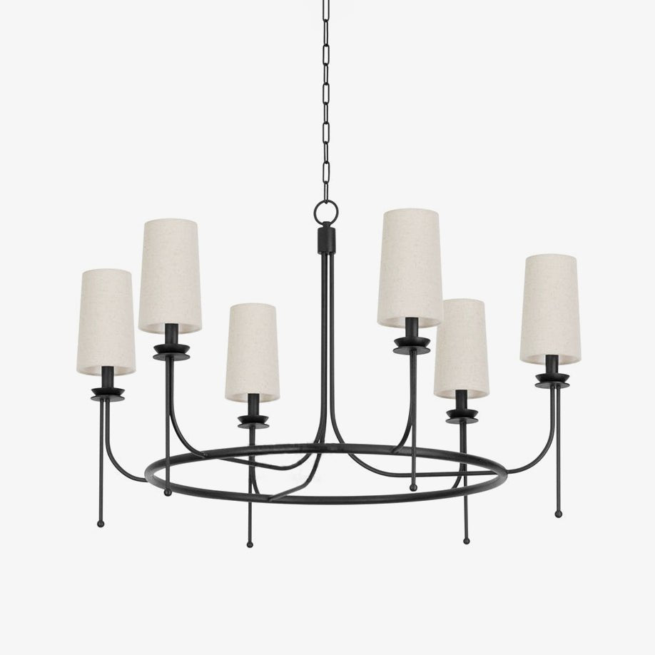 Yovaris Vintage Iron Chandelier - Letslighting