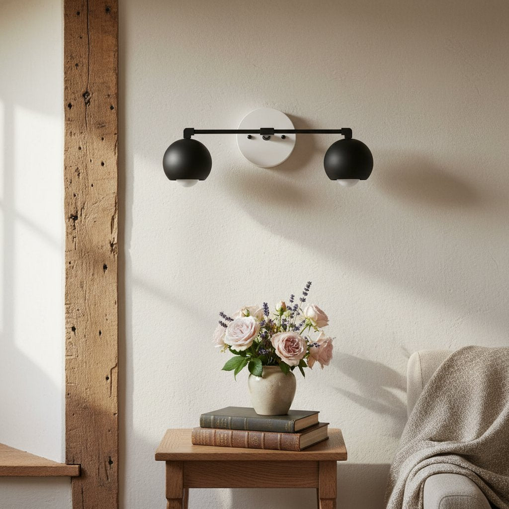 Chroma Globe Wall Sconce Bathroom Light