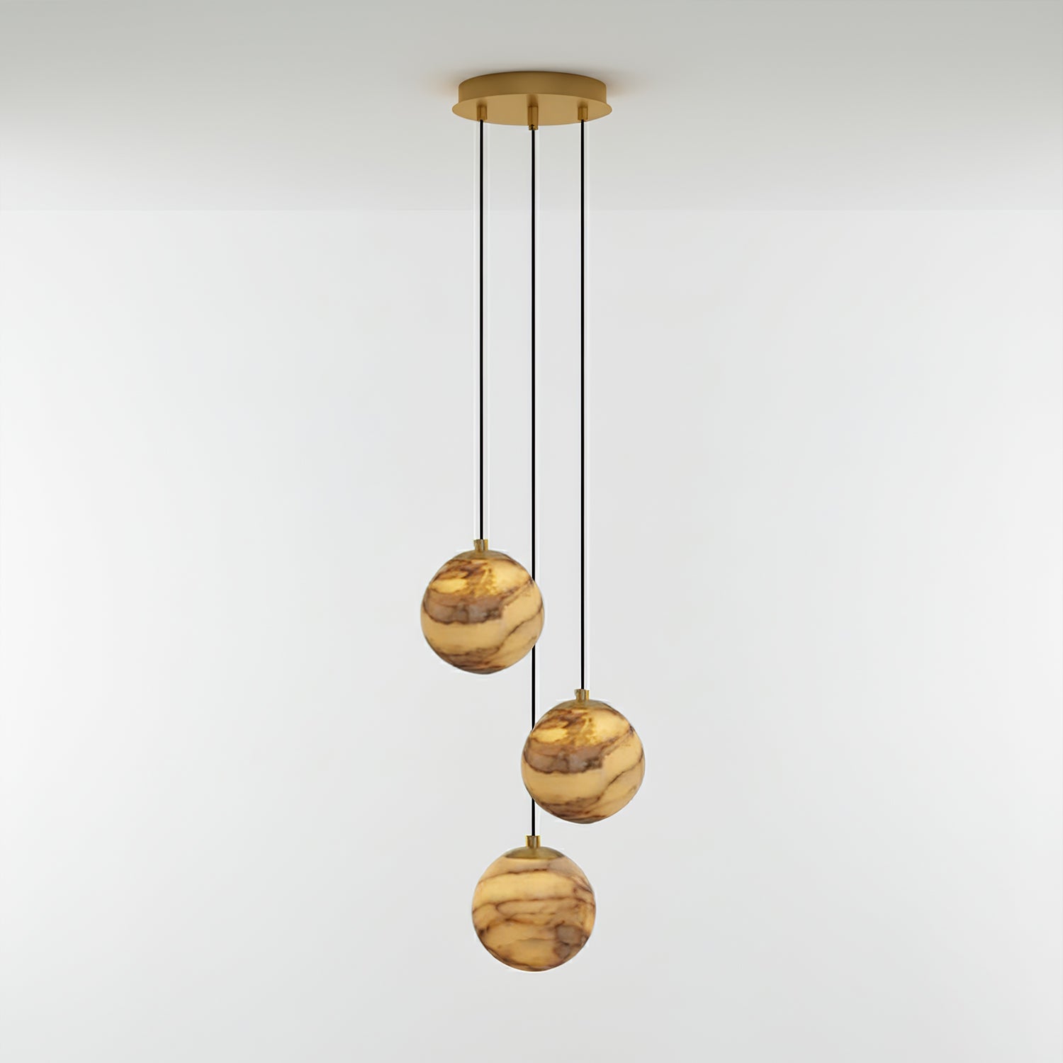 Sultana Alabaster Cluster Chandelier - Letslighting
