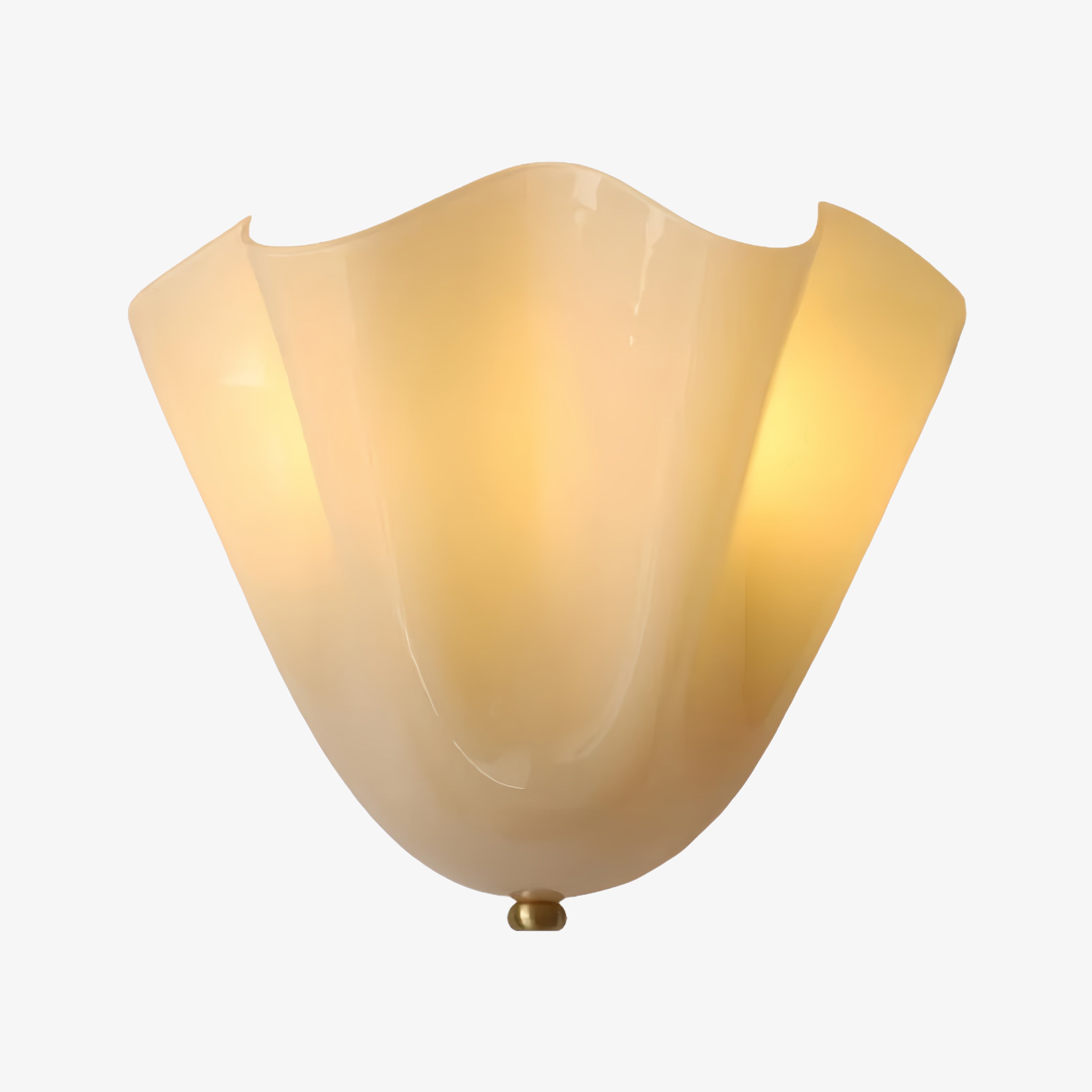Musa Wall Lamp Artistic Hand-Blown Glass Light Hallway