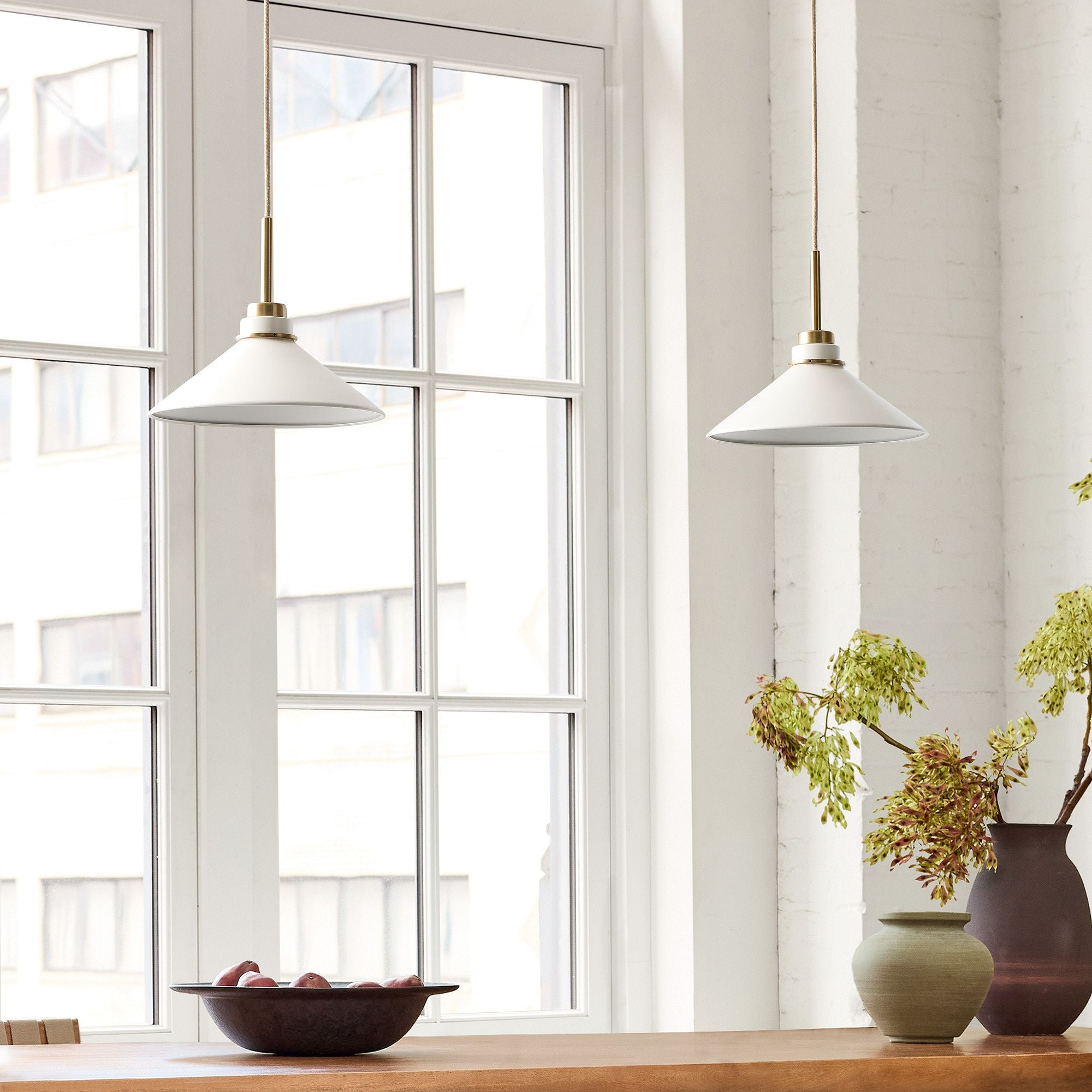 Grange Pendant Light Metal&Glass