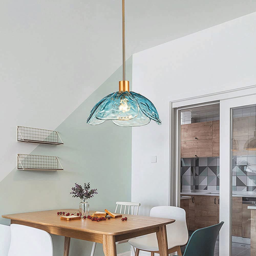 Valentina Modern Pendant Light Metal/Glass Bedroom/Living Room - Letslighting