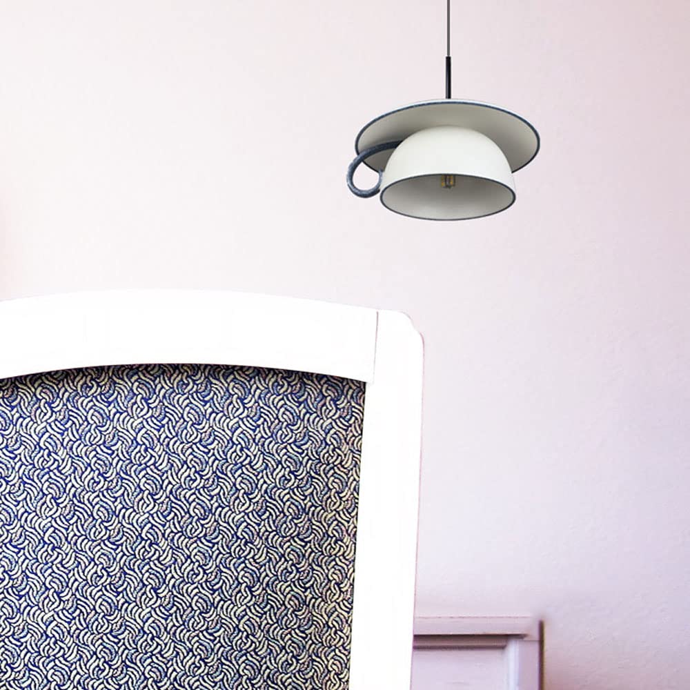 Valentina Nordic Cup Ceramic LED Pendant Light Bedroom - Letslighting