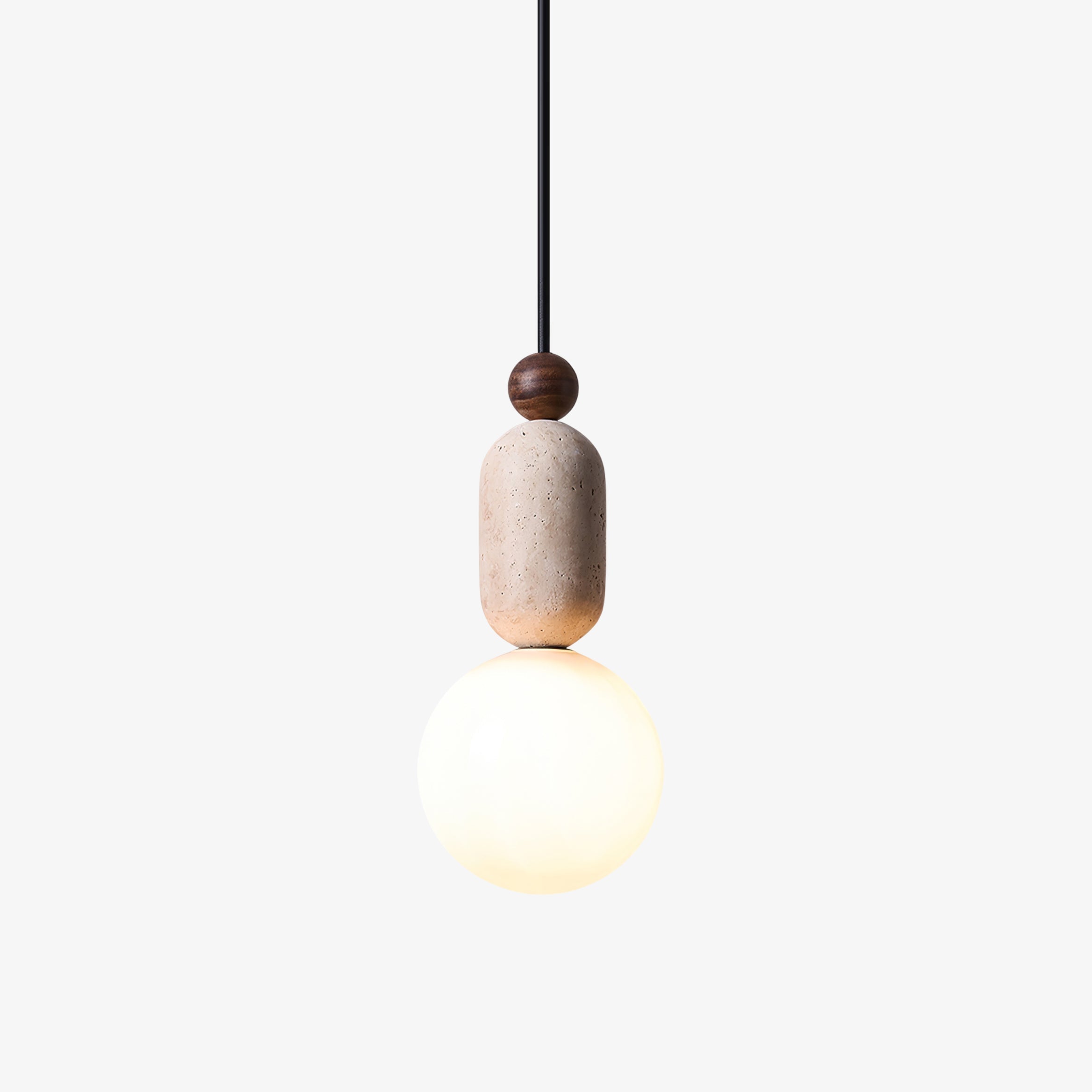 Vaarnii Travertine Pendant Light