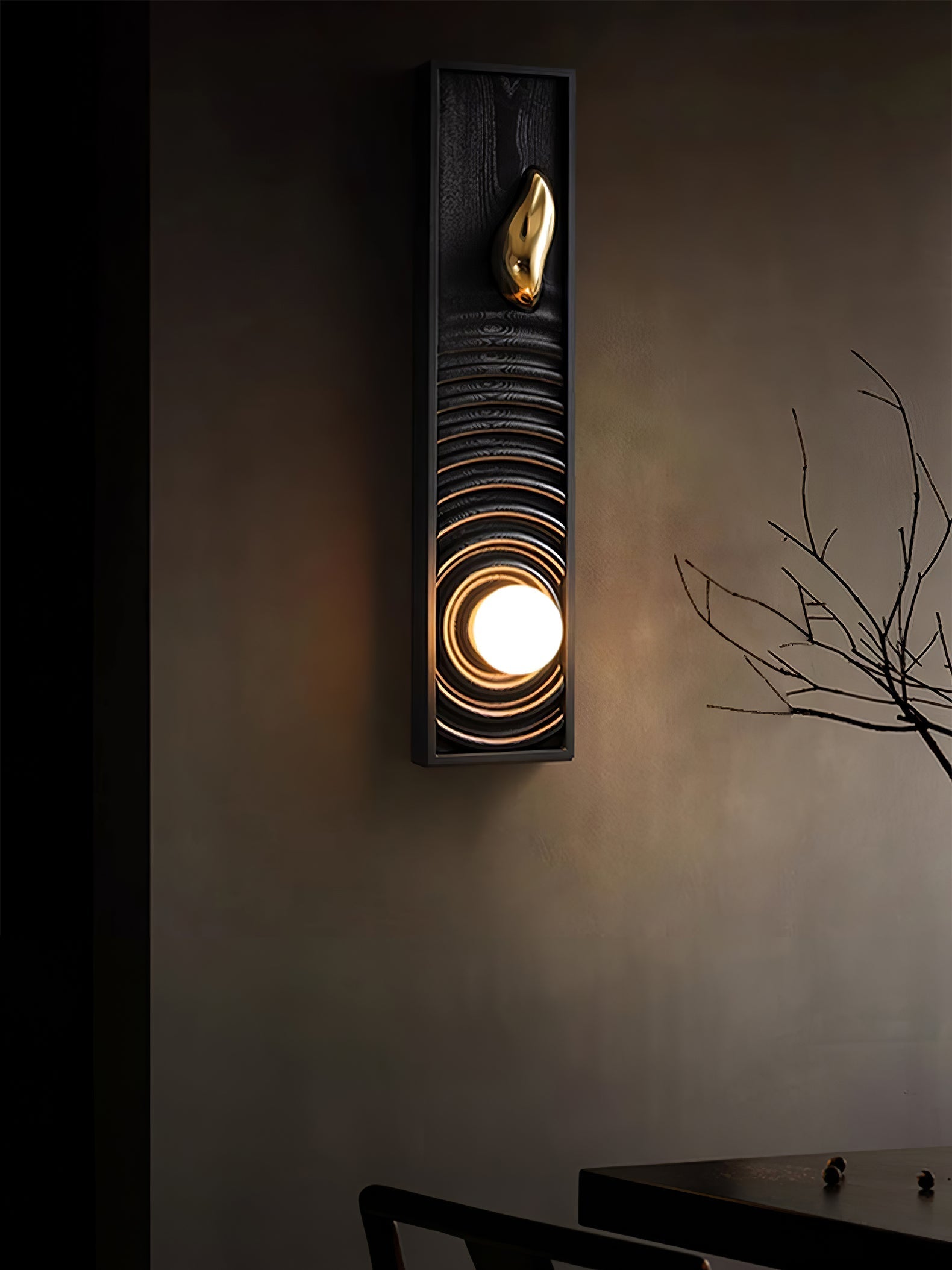 Solano Modern Wood Wall Light