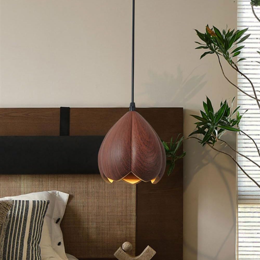 Ritta Vintage Flower LED Pendant Light /Resin Dining Room - Letslighting