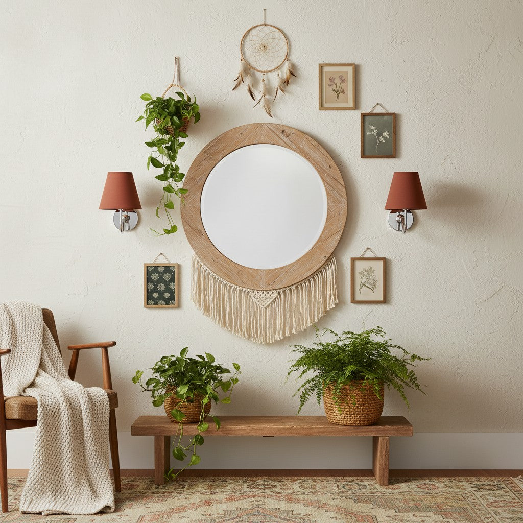Grace Brass Linen Wall Lamp