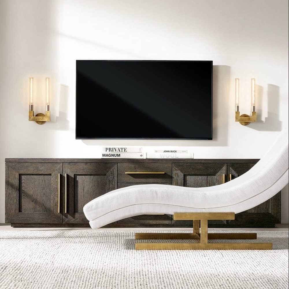 Arisha  Nordic Metal Glass Indoor Wall Lamp Restaurant Bedroom