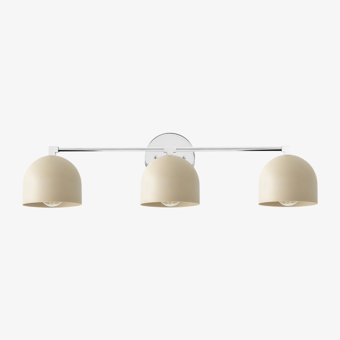 Chroma Dome Brass Wall Sconce Modern Bathroom