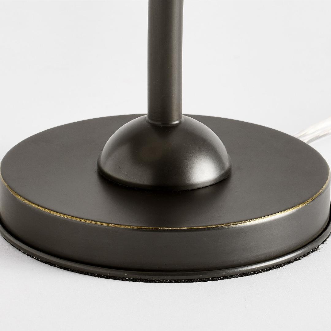 Grace Brass Linen Shade Table Lamp
