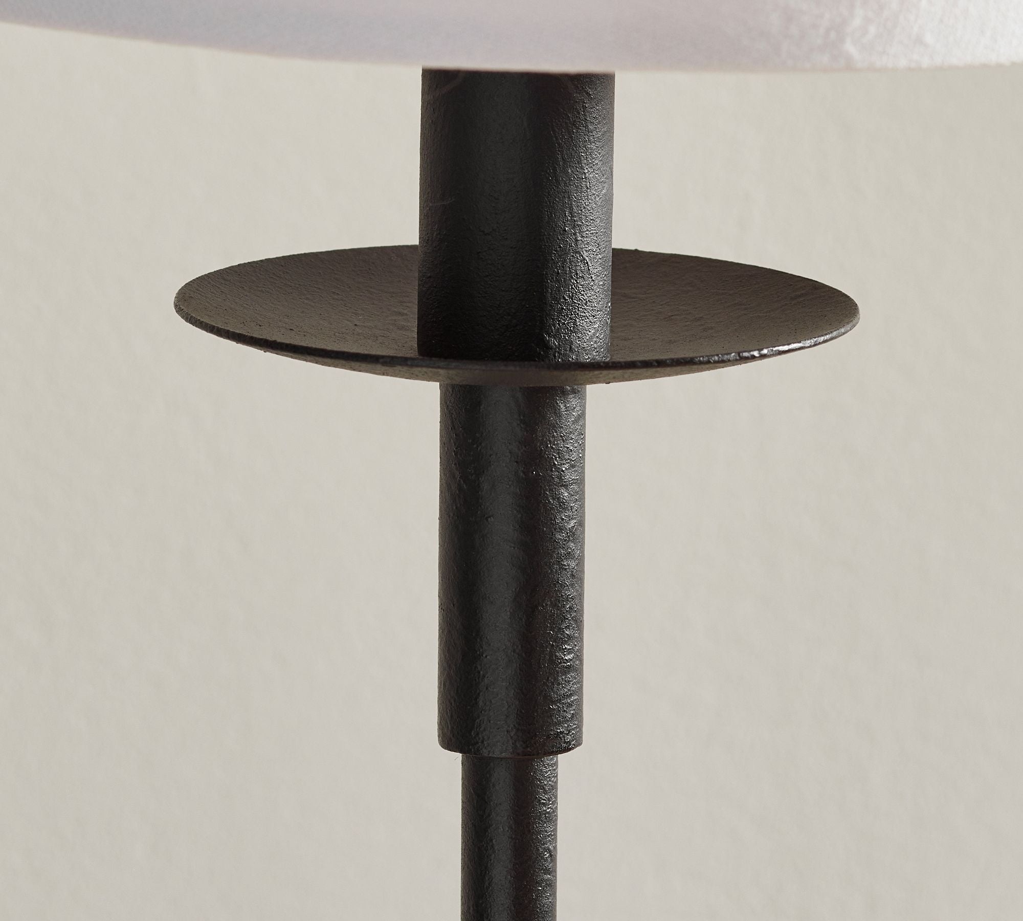 Lodge Modern Iron Linen Table Lamp  Bedroom