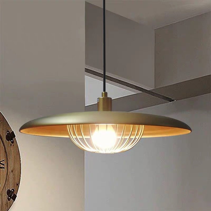 Arisha Modern Nordic Sutle Metal Pendant Light Wood