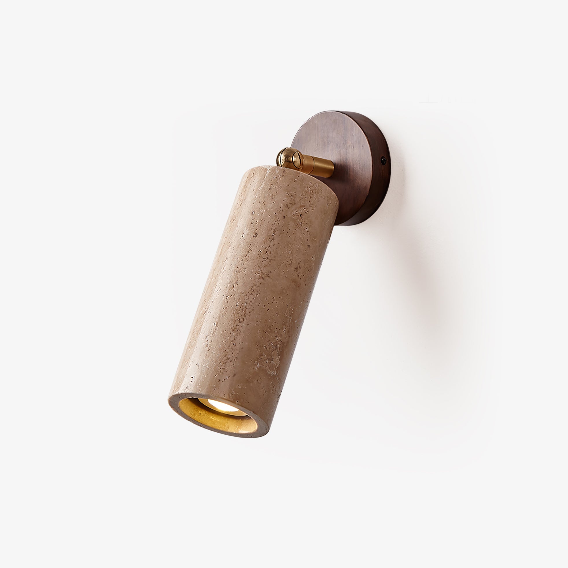 Erzorus Minimalist Travertine Wall Light - Letslighting