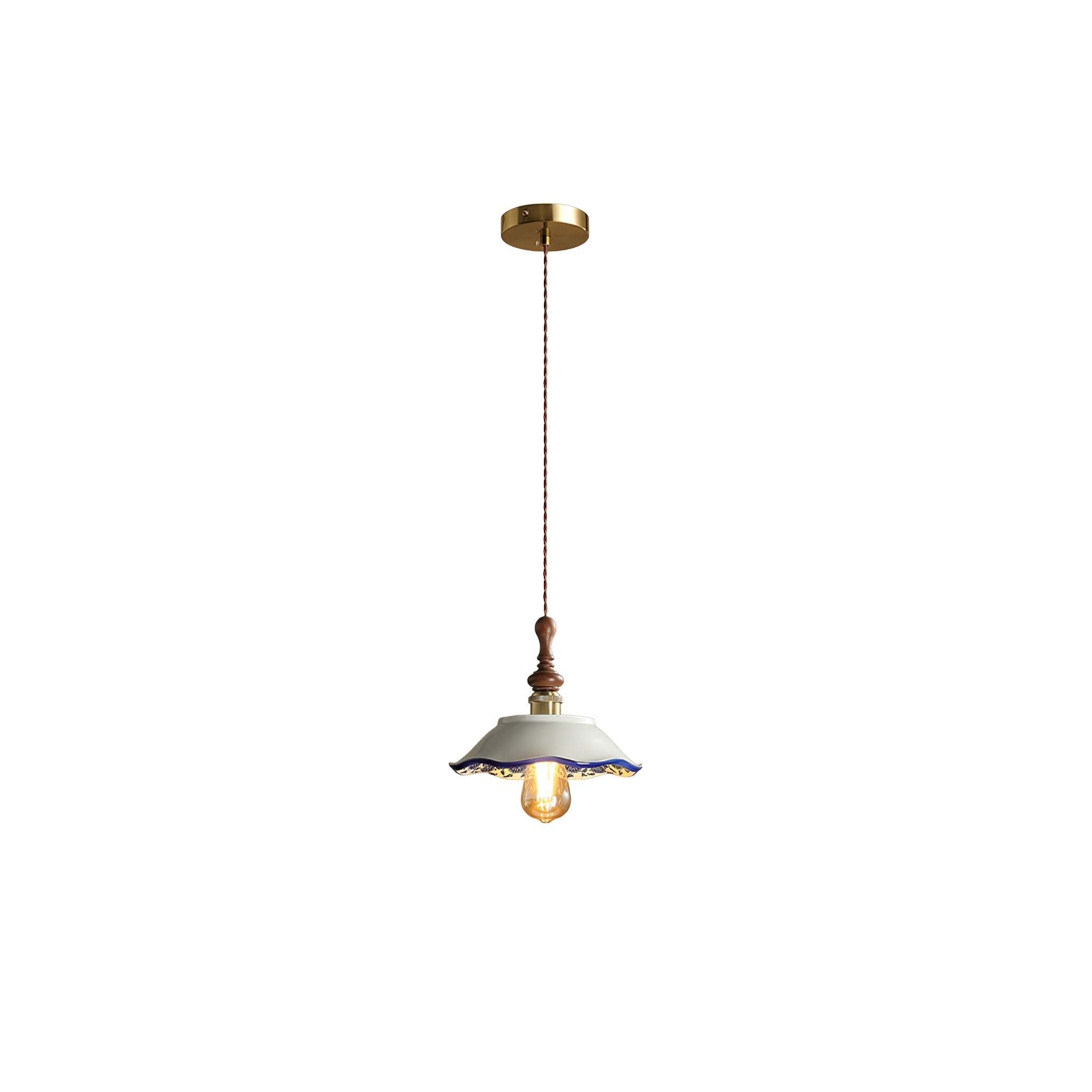 Ciraeor Delft Ceramic Pendant Light - Letslighting