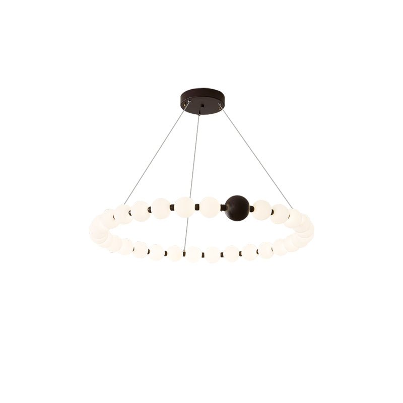 Celestial Bead Ring Chandelier - Letslighting