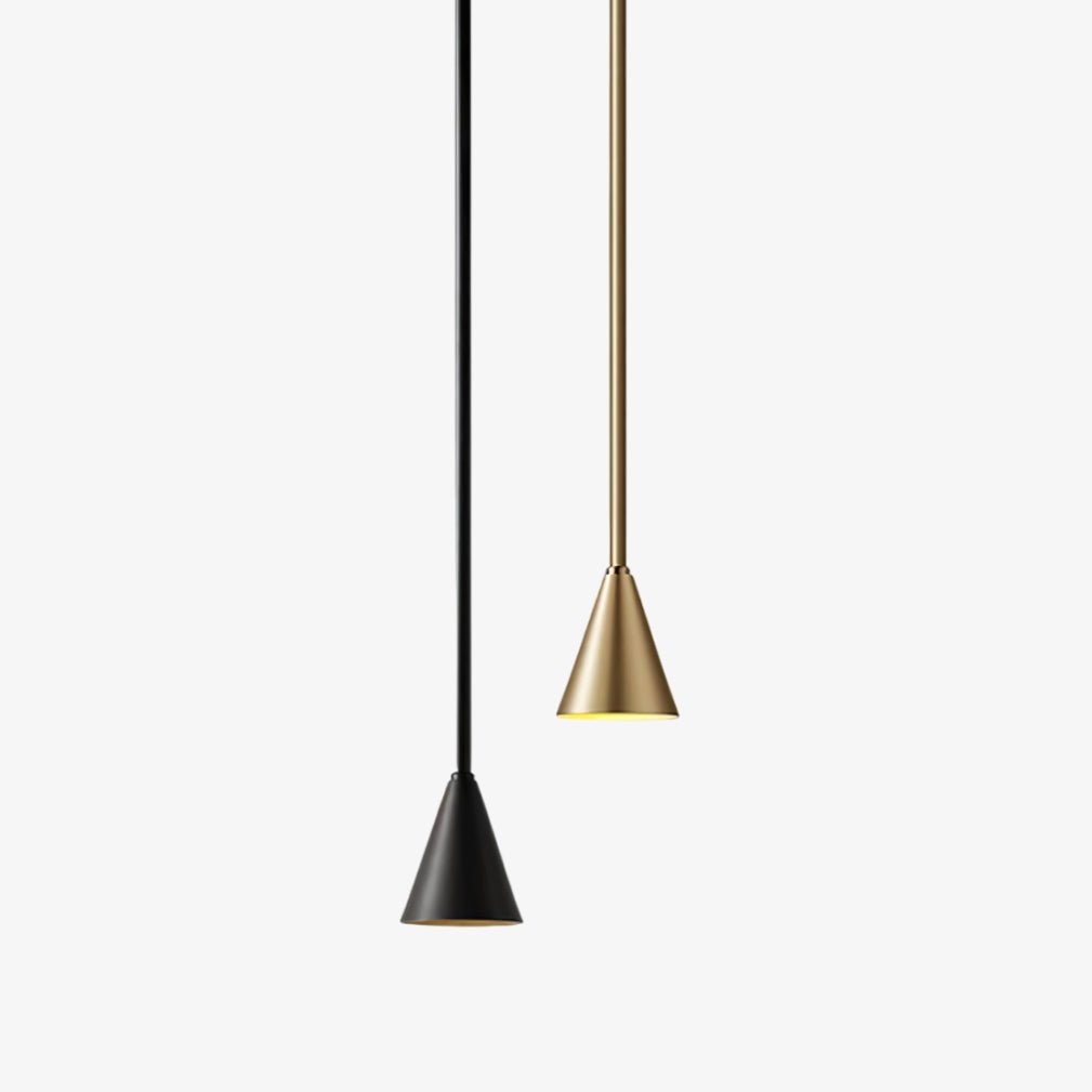 Cutheion Modern Minimalist Brass Pendant Light - Letslighting