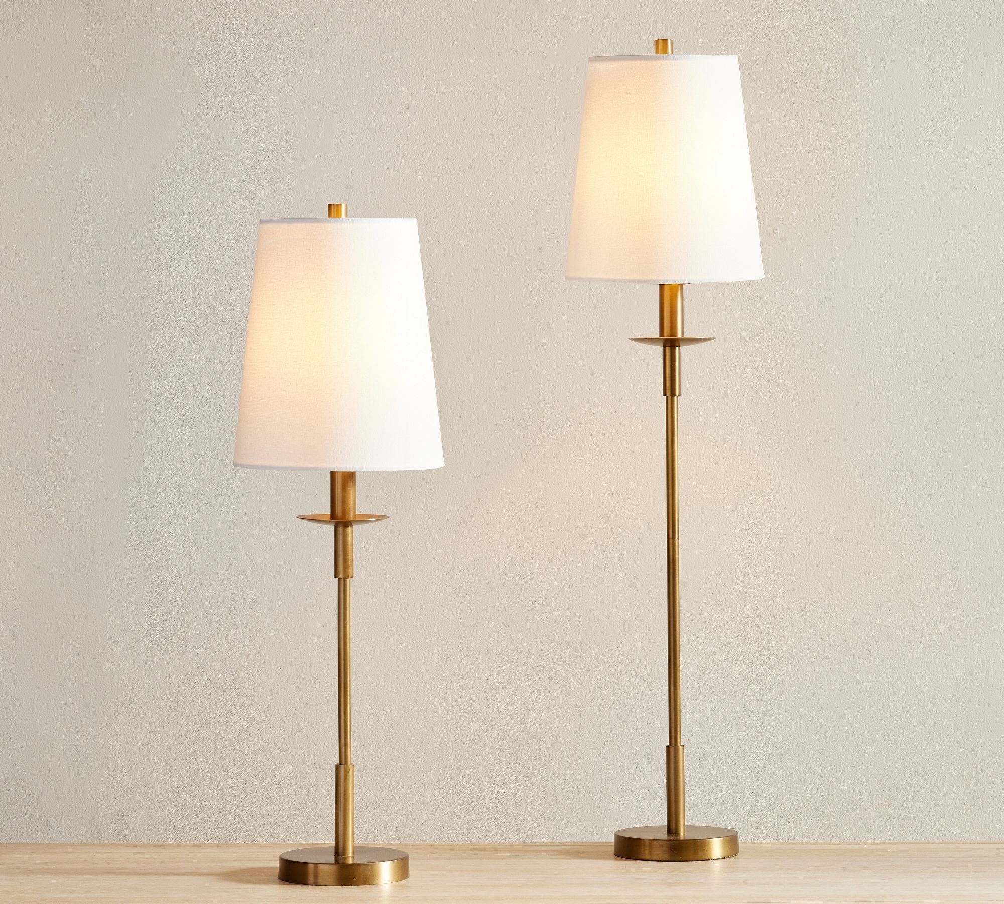 Lodge Modern Iron Linen Table Lamp  Bedroom