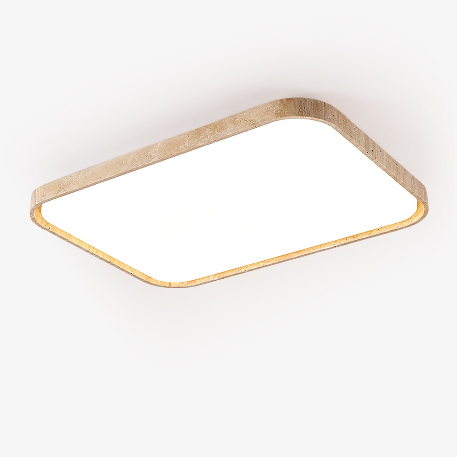Aisle Travertine Square Ceiling Light